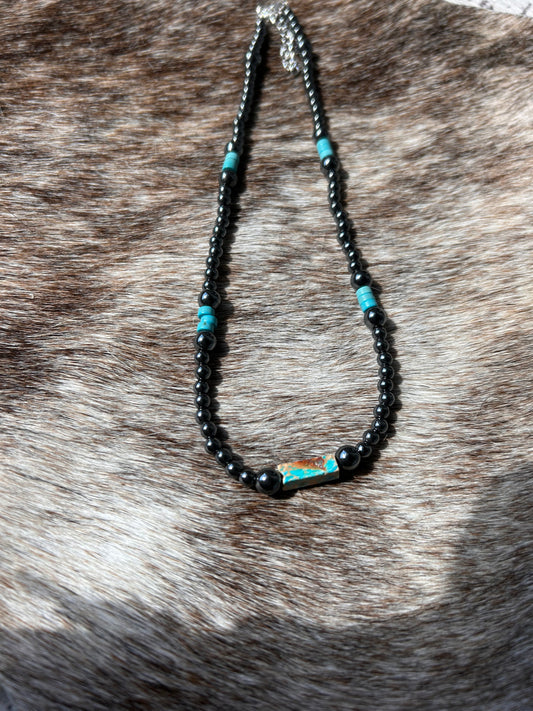 Turquoise Twist Necklace