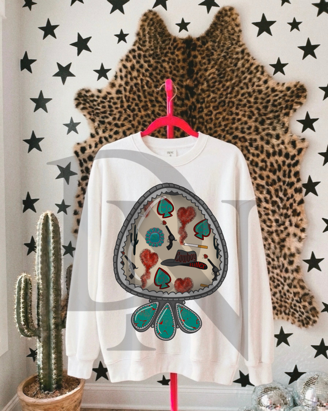 Vintage Cowboy Concho Tee