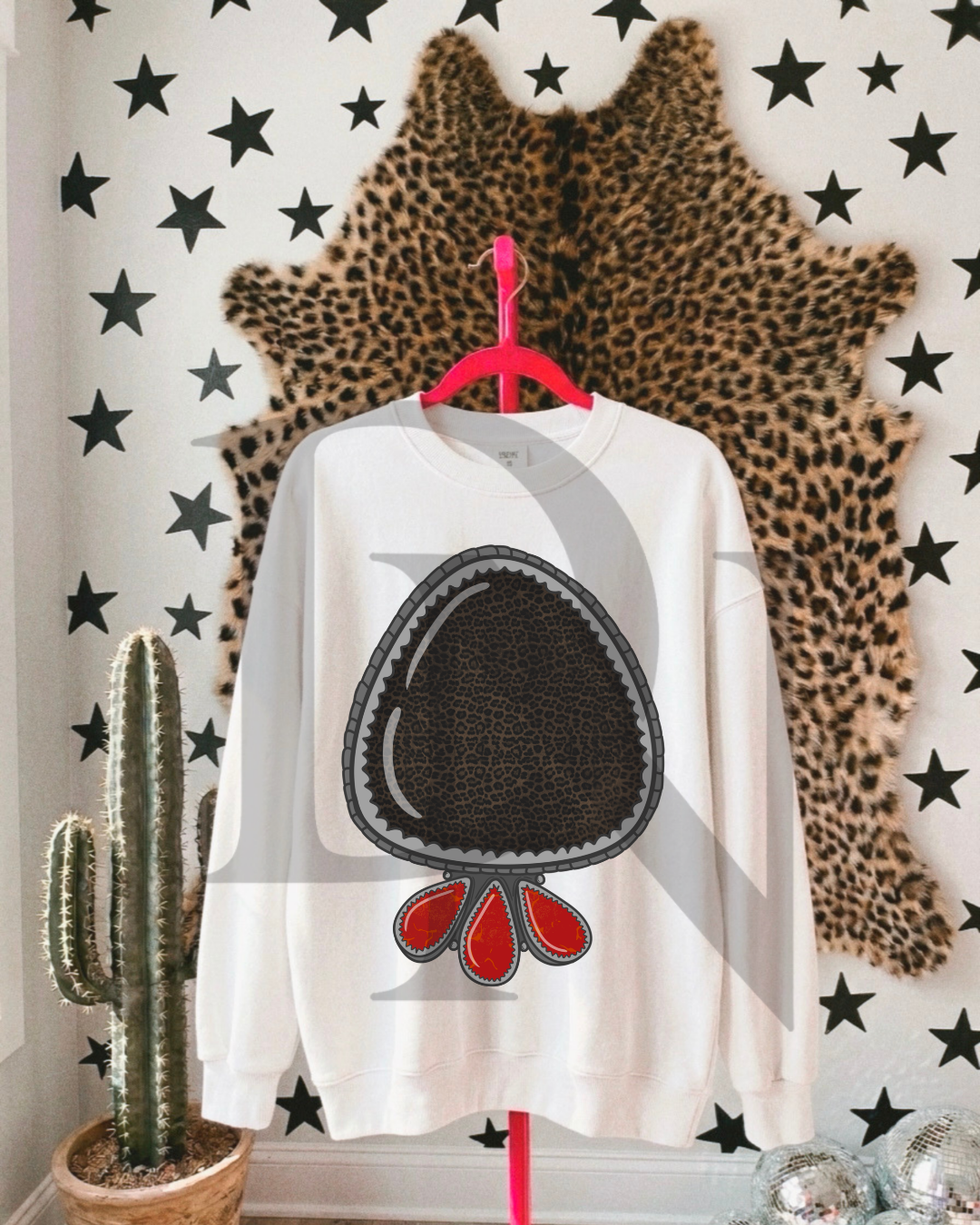 Cheetah Concho Tee