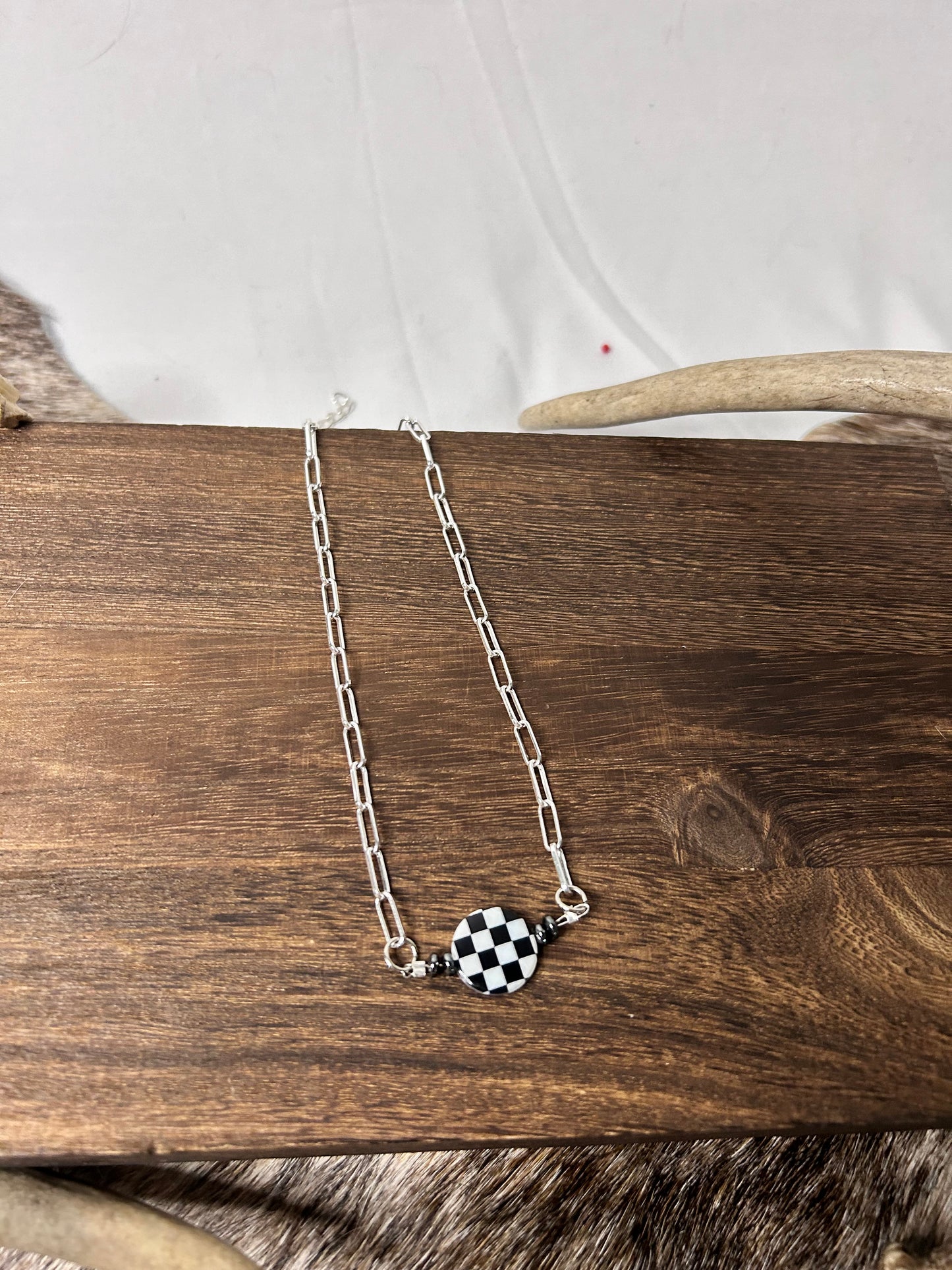 Checkered Paradise Necklace