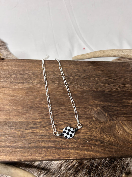 Checkered Paradise Necklace