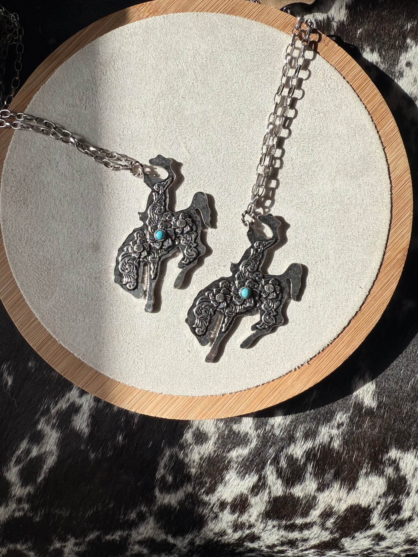 Bronc Horse Necklace