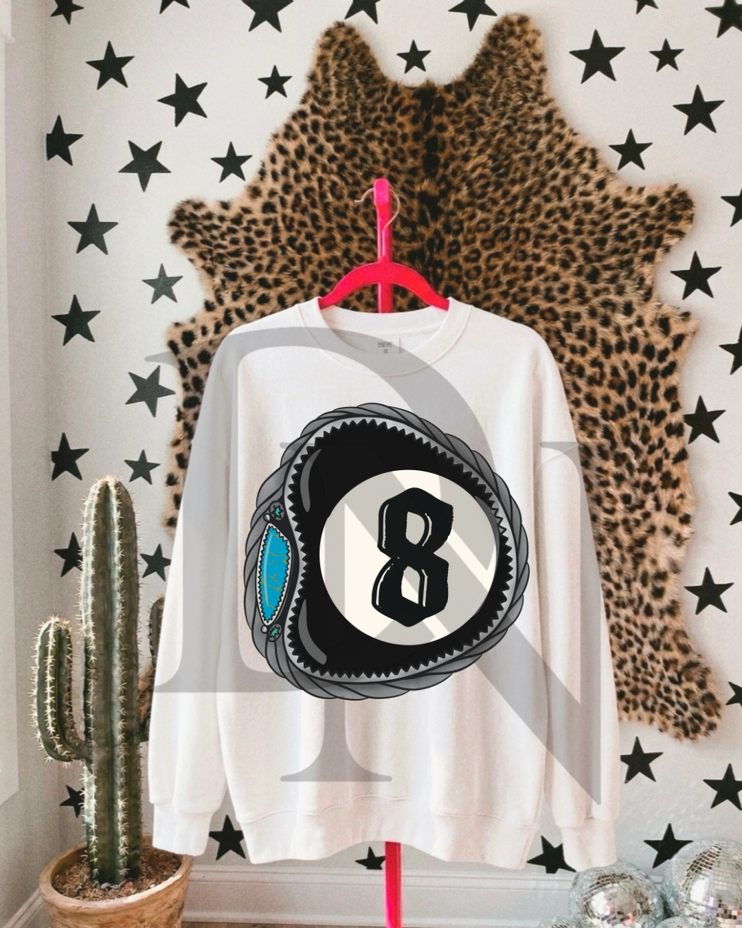 8 Ball Concho Tee