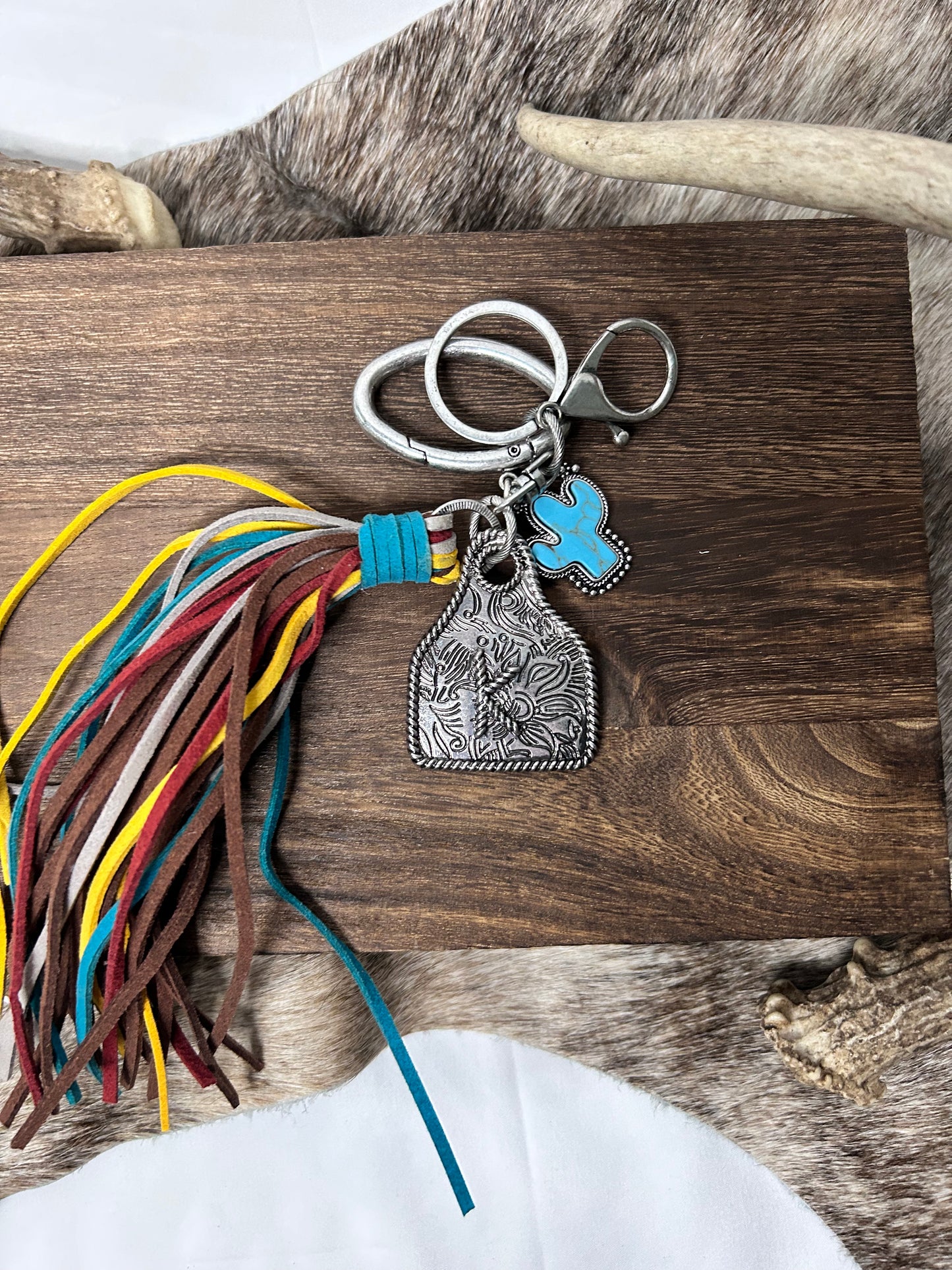 Welding tag keychain