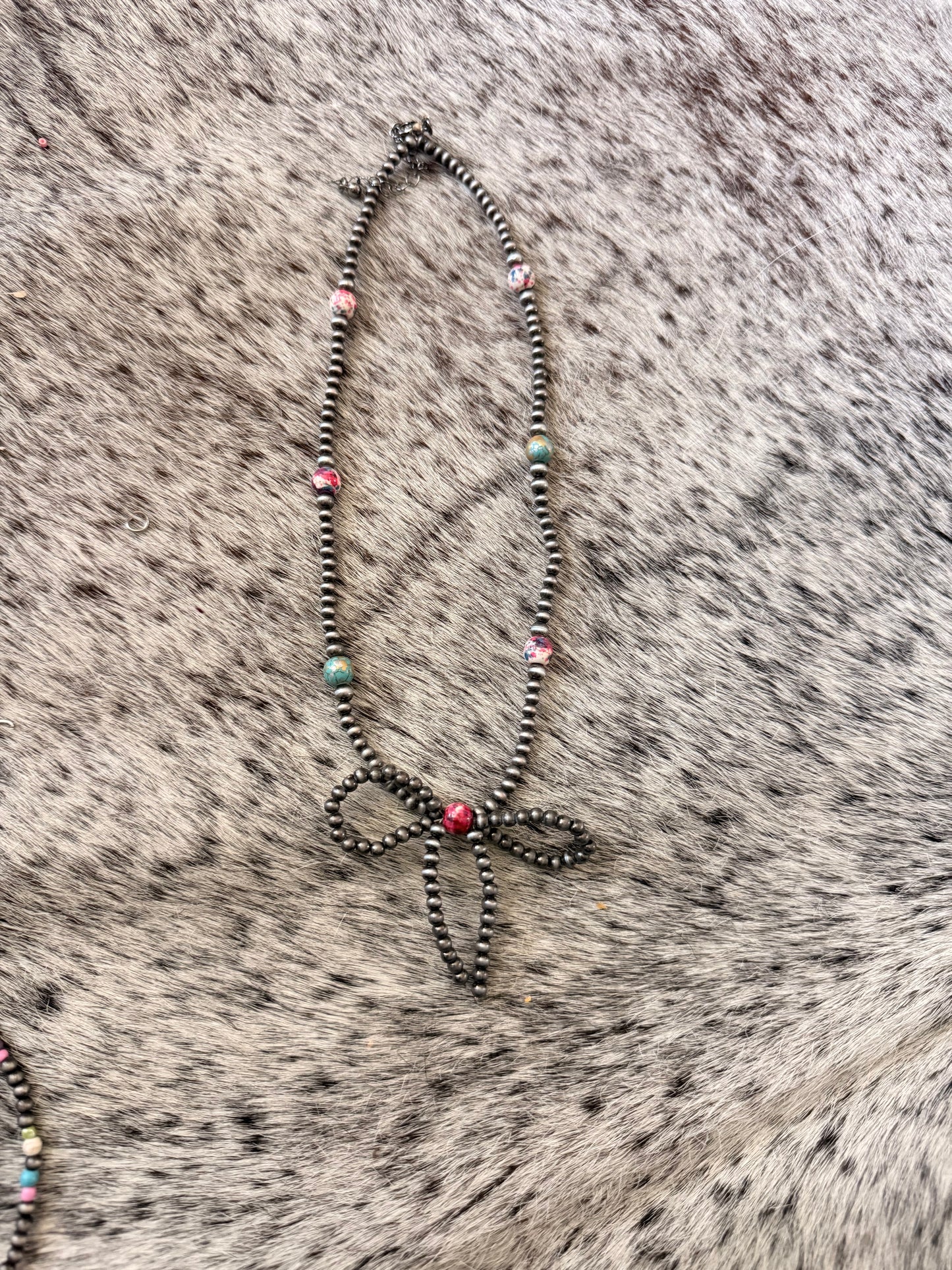 Bow and Color Necklace