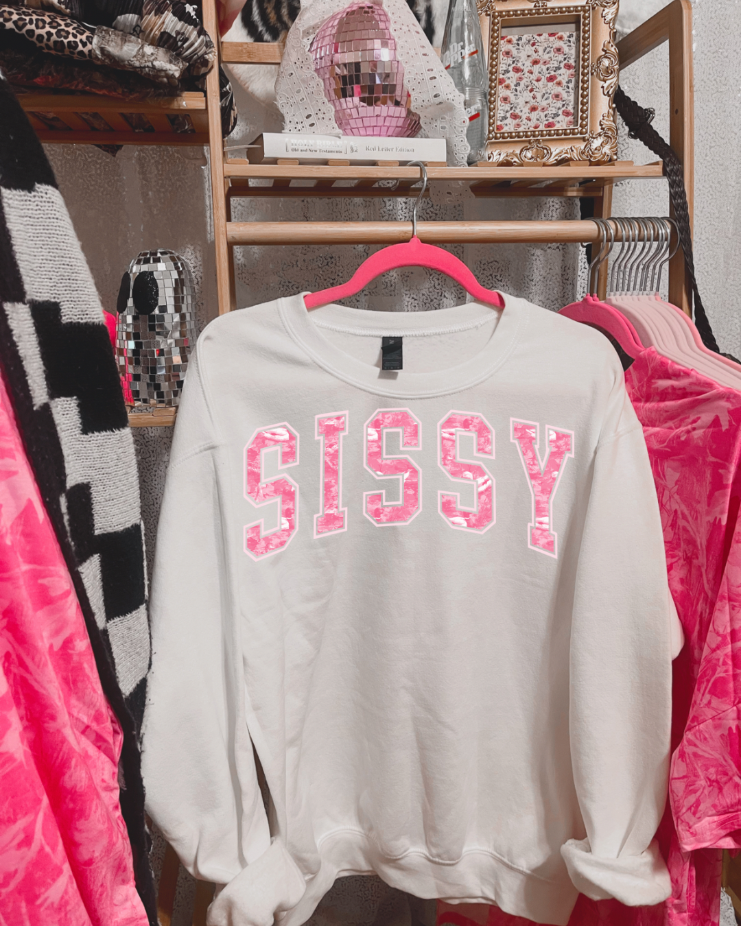 Sissy Pink Camo Tee