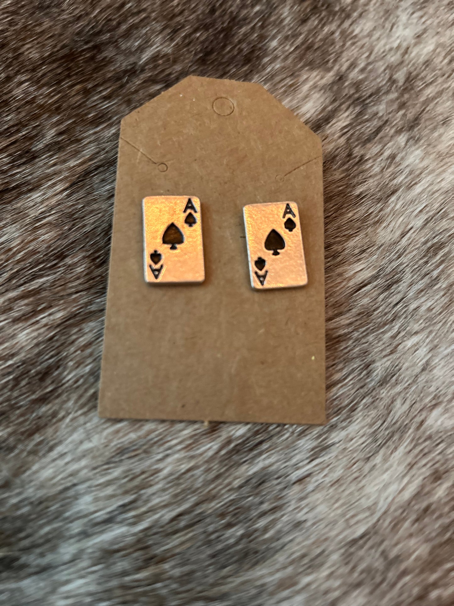 Ace Earring Studs