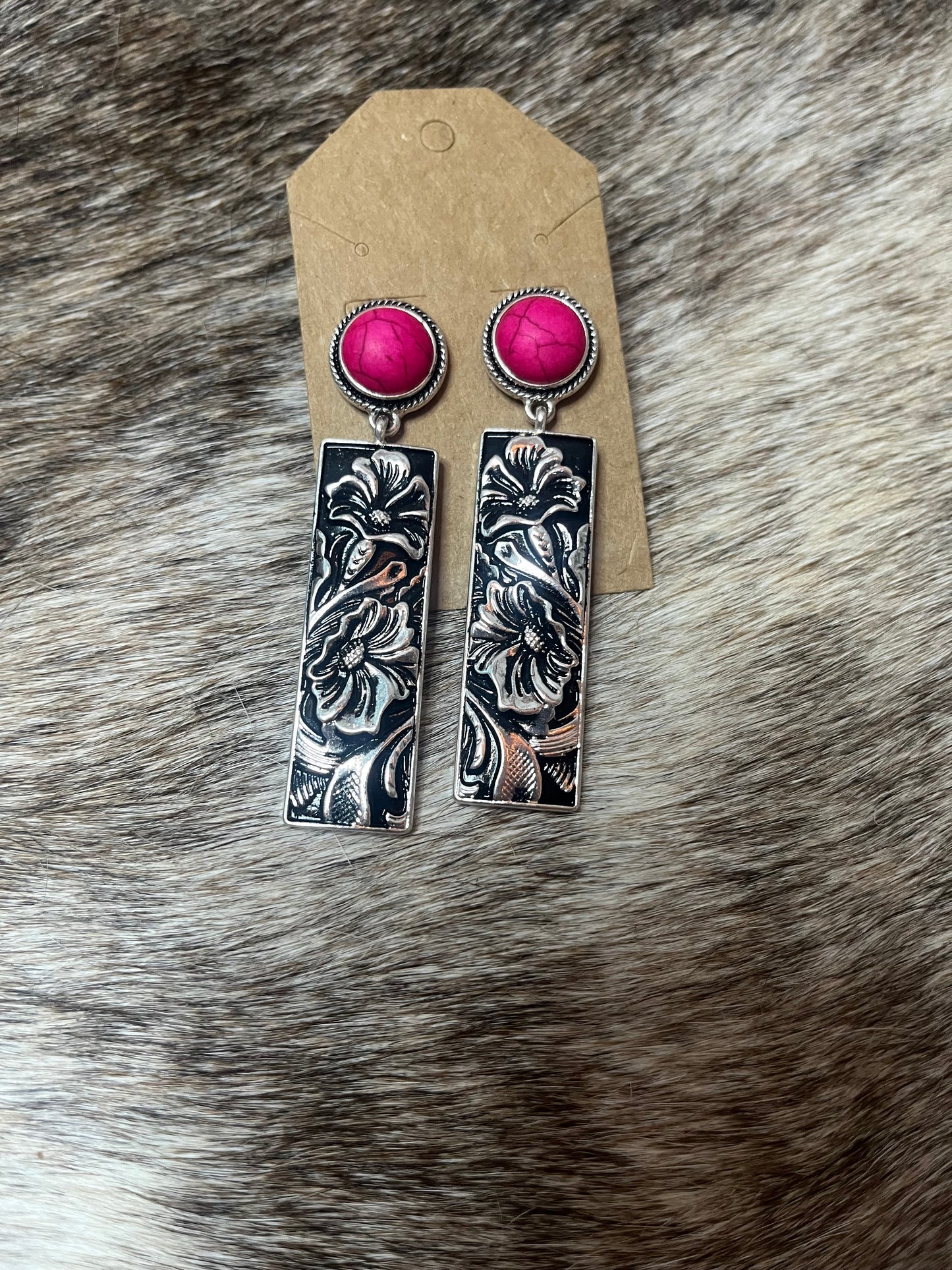 Floral Colorful Earrings