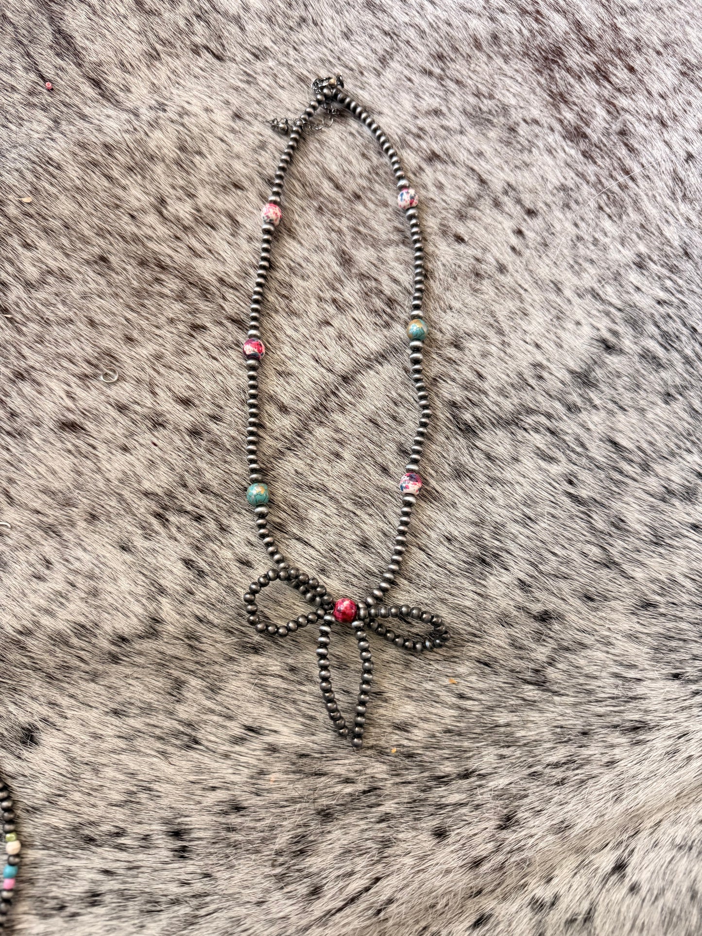 Bow and Color Necklace