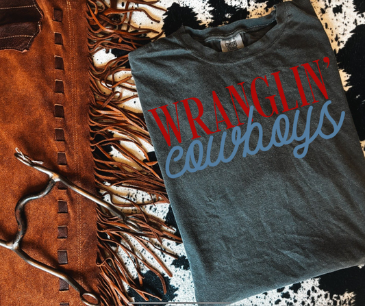 Wrangling Cowboys Tee