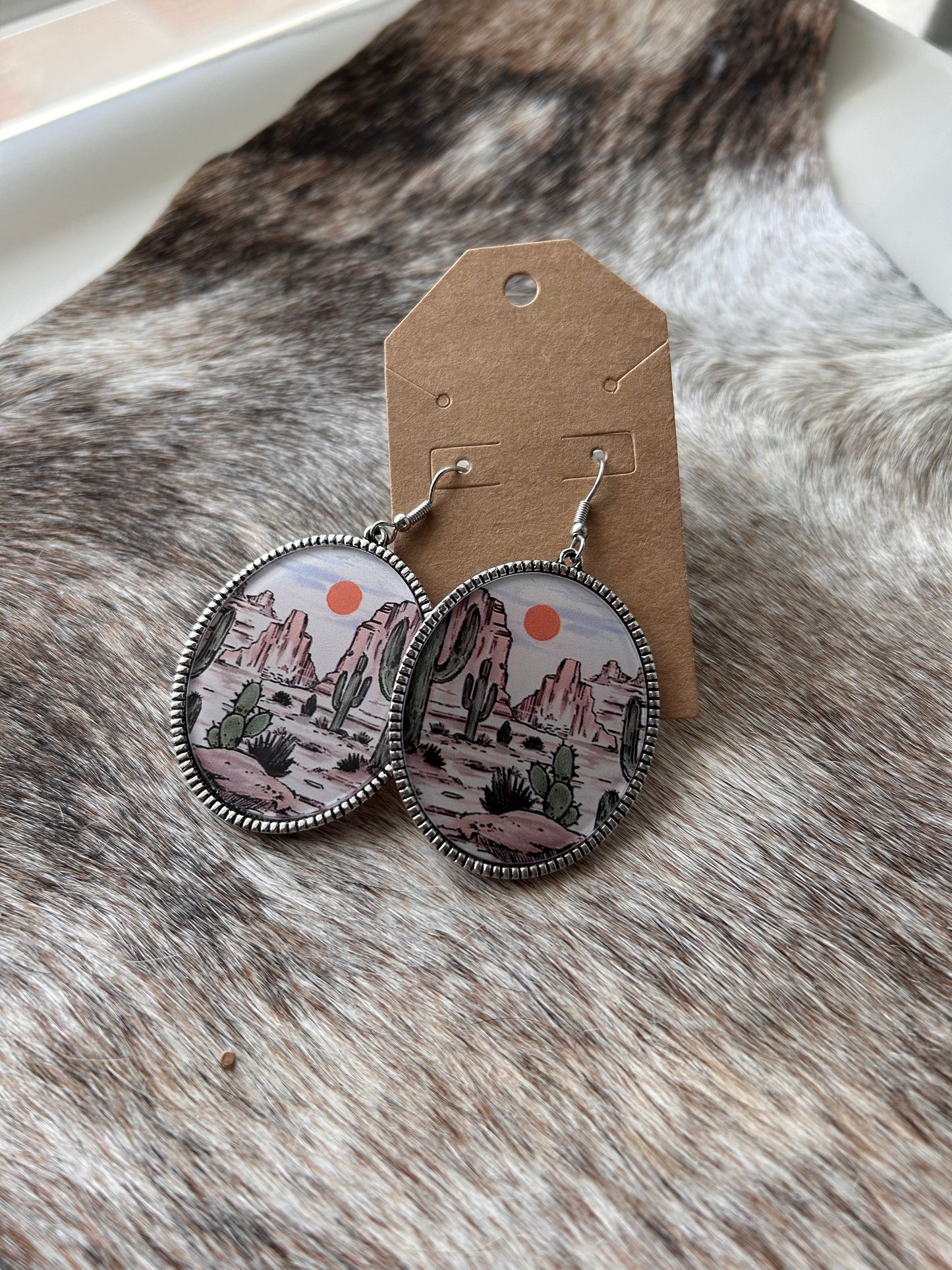 Heat of the desert earrings