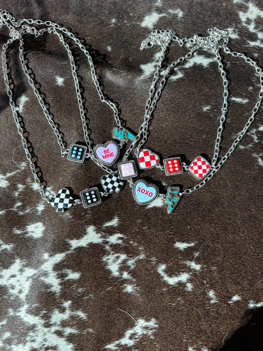 3 Charm Necklace