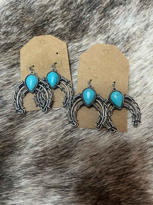 Barbwire Squash Earrings