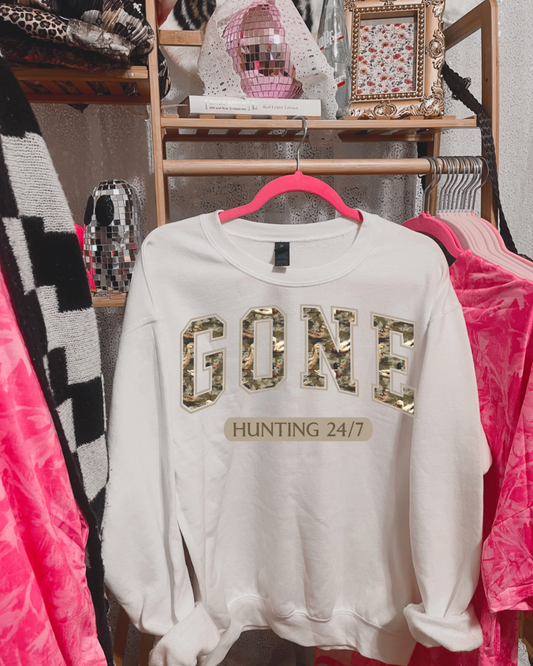 Gone Hunting Camo Tee