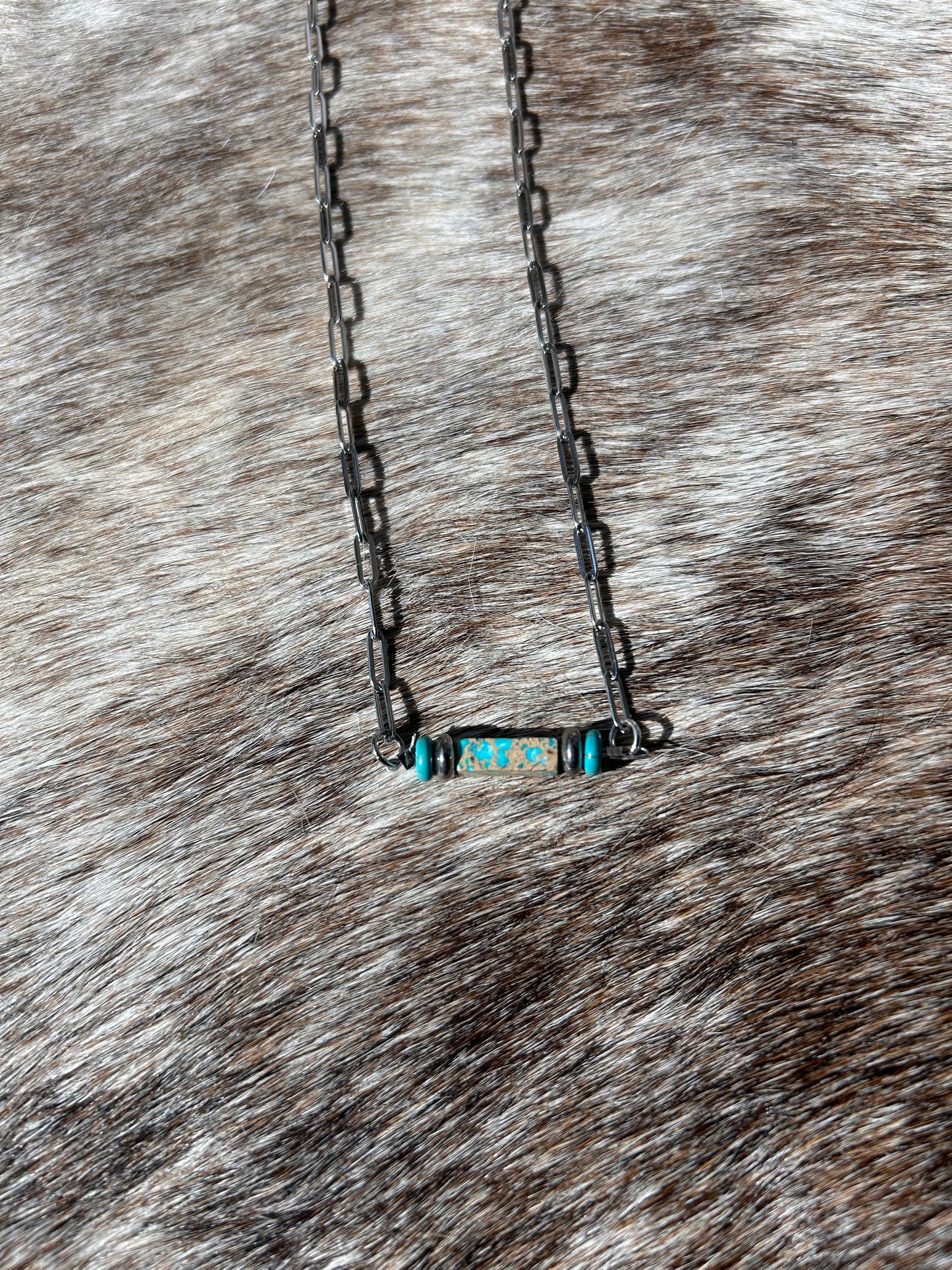 Spear Turquoise Necklace