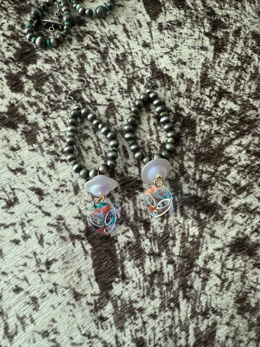Fly Me To The Moon Earrings
