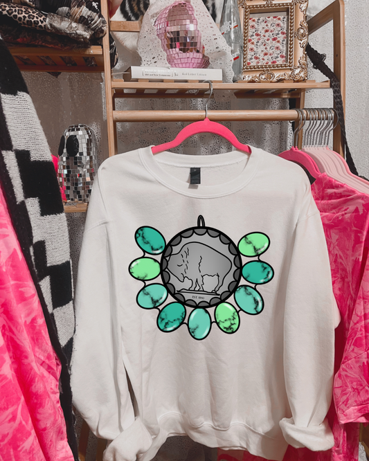 Buffalo Turquoise Tee