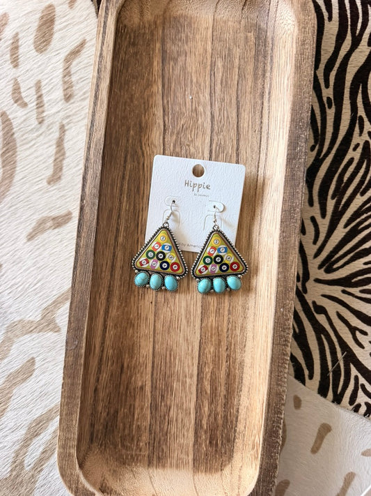 Pool Turquoise Earrings