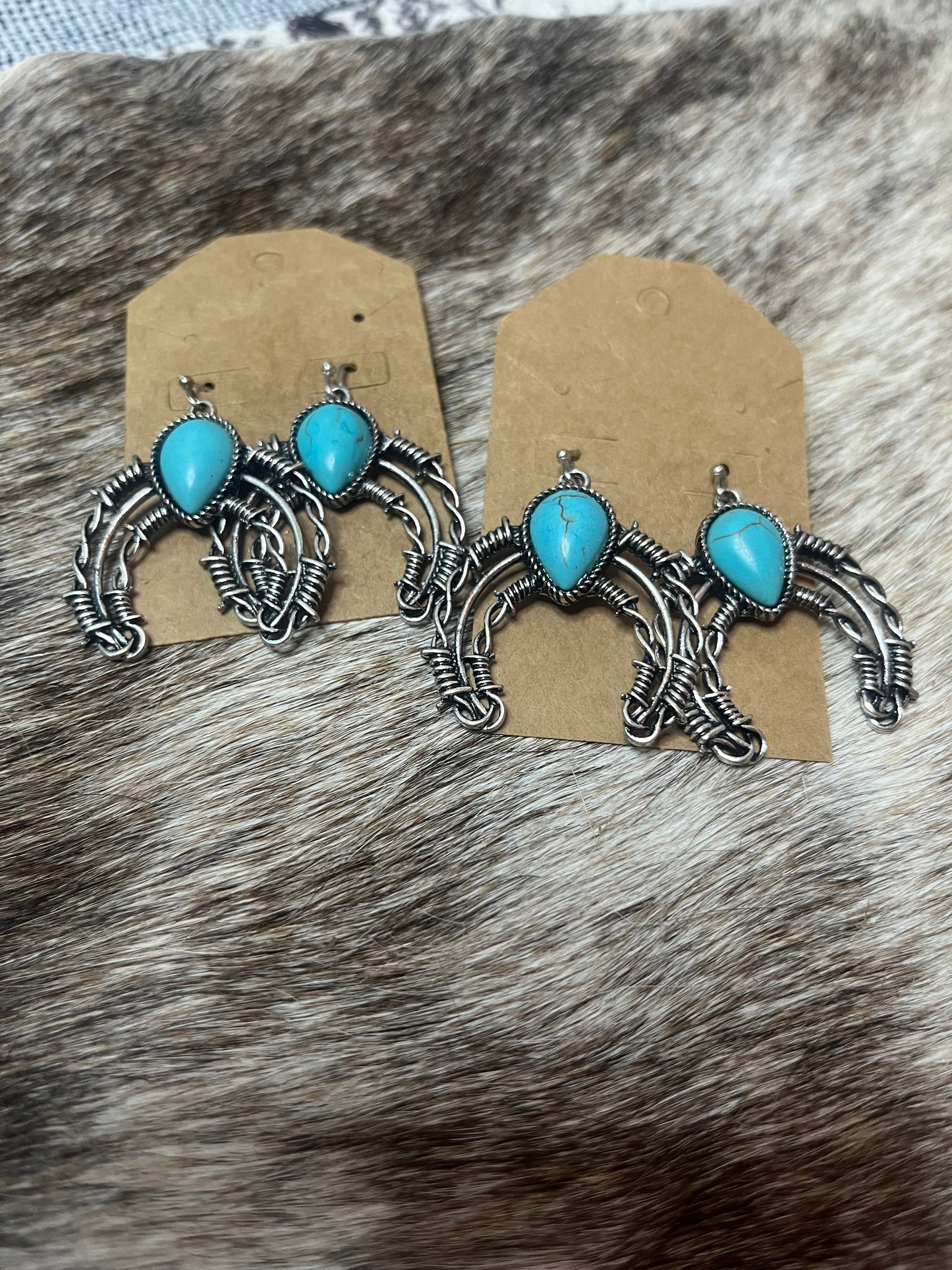 Barbwire Squash Earrings