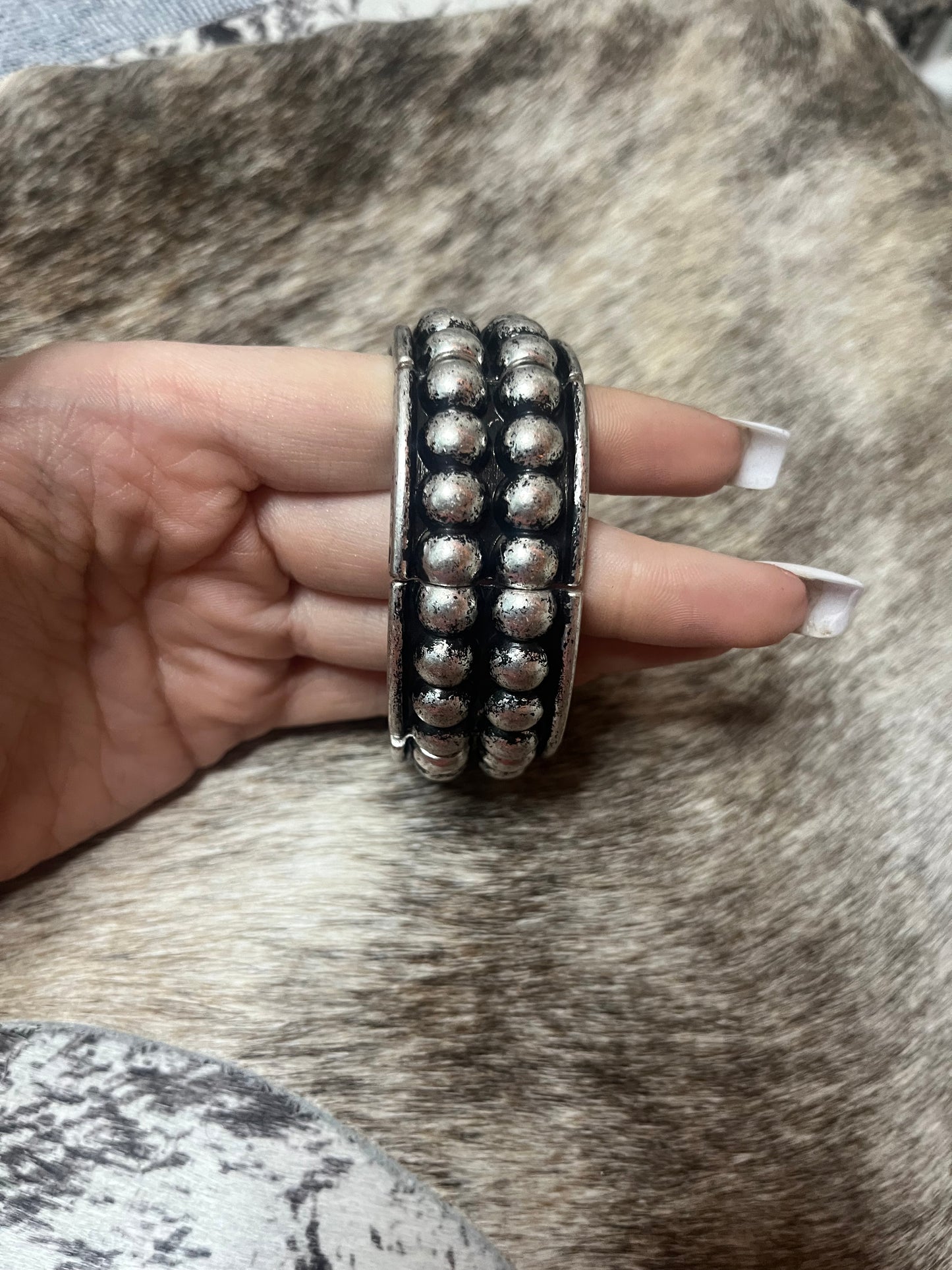 Big Half (faux) Navajo Bracelet