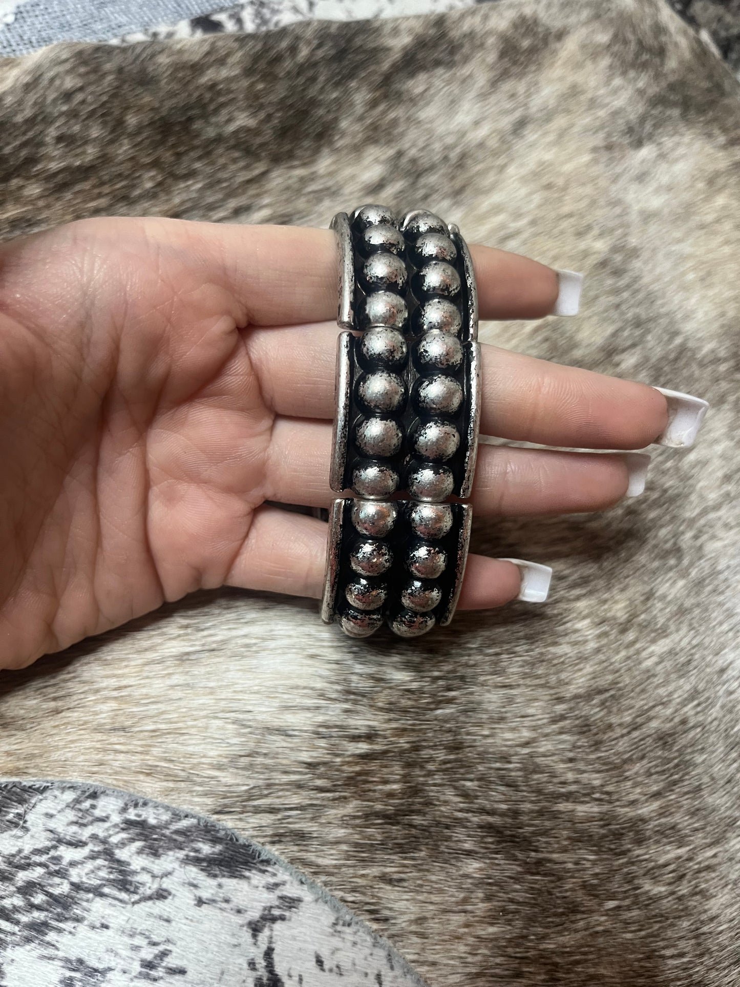 Big Half (faux) Navajo Bracelet