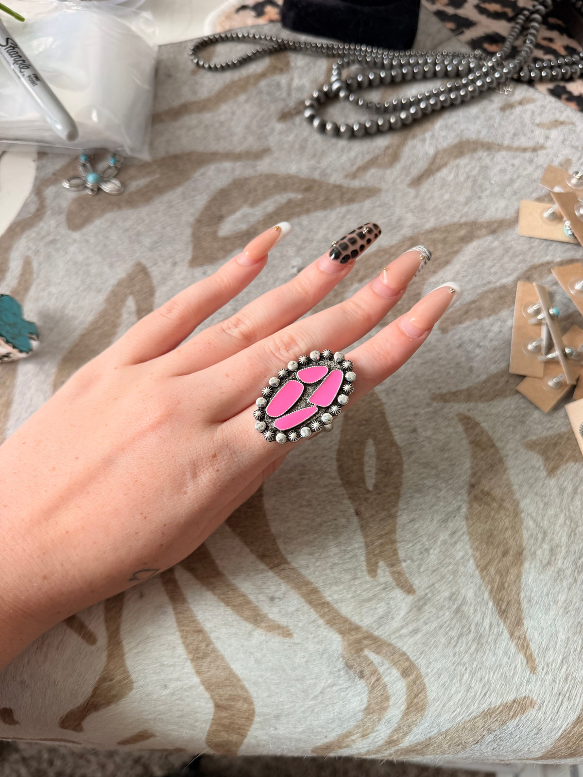 Pink Crush Ring