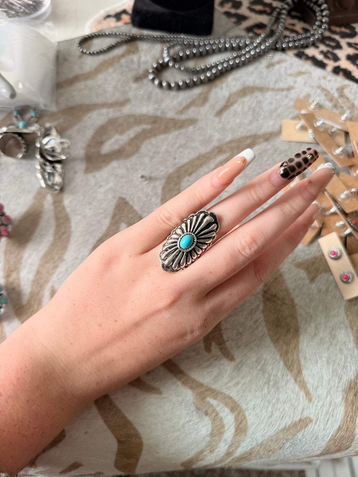 Small Concho Ring
