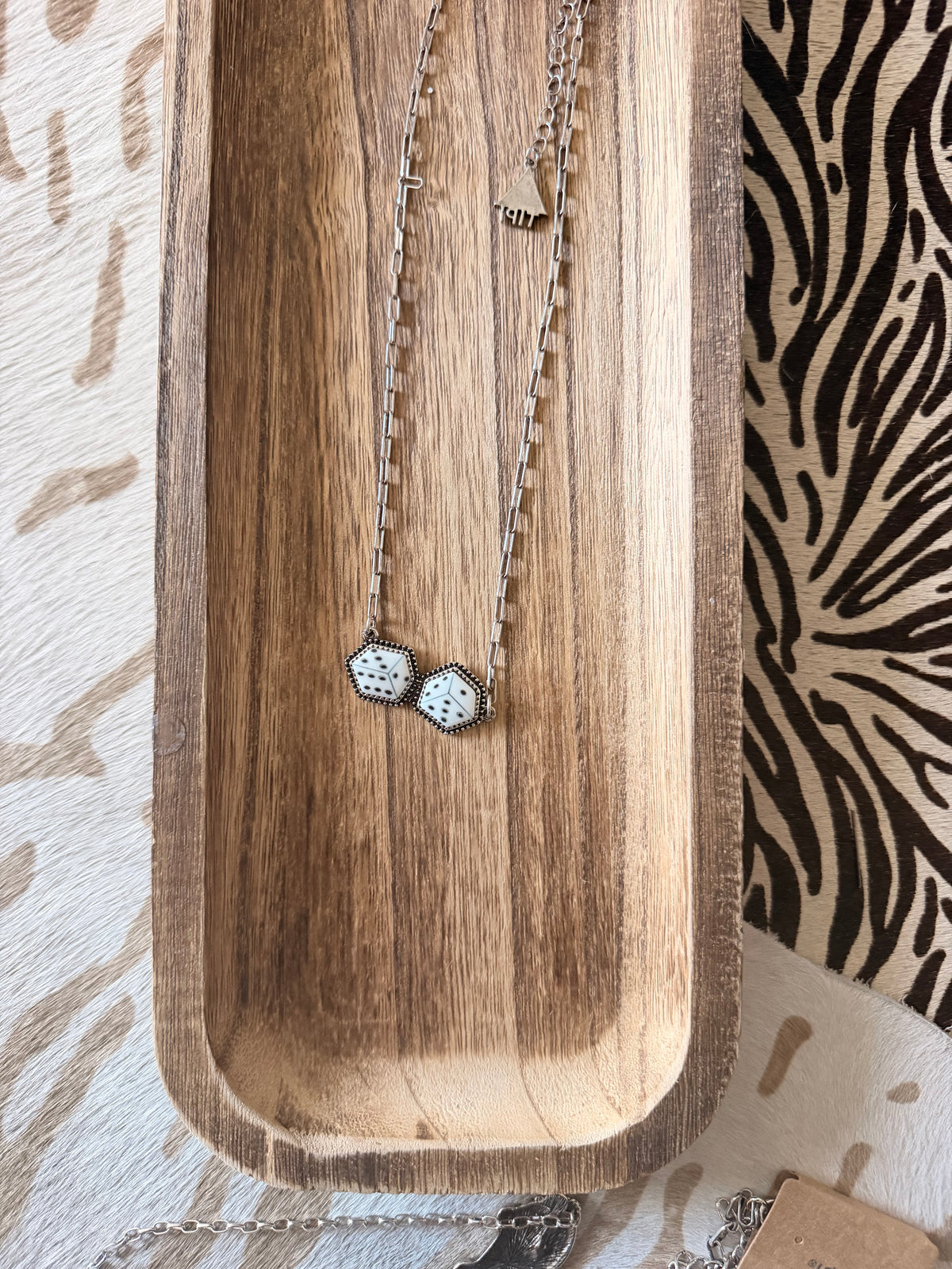 2 Dice Necklace