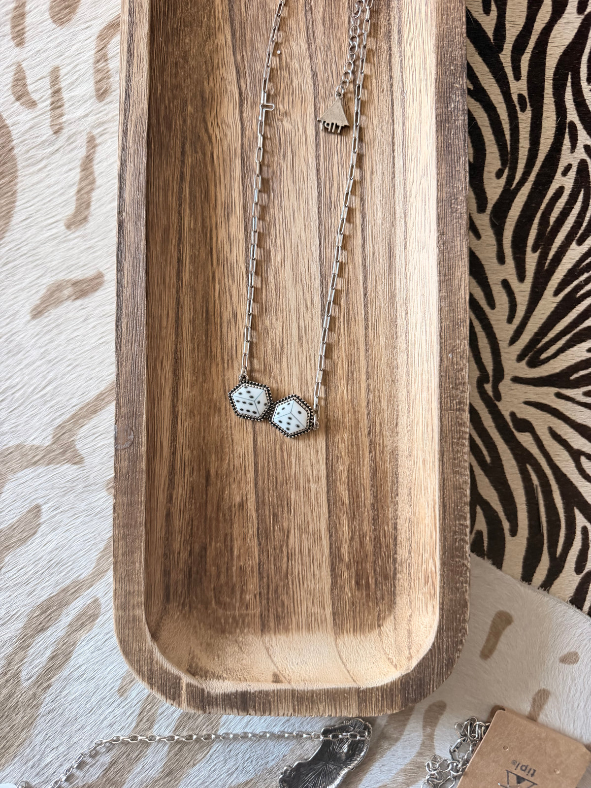 2 Dice Necklace