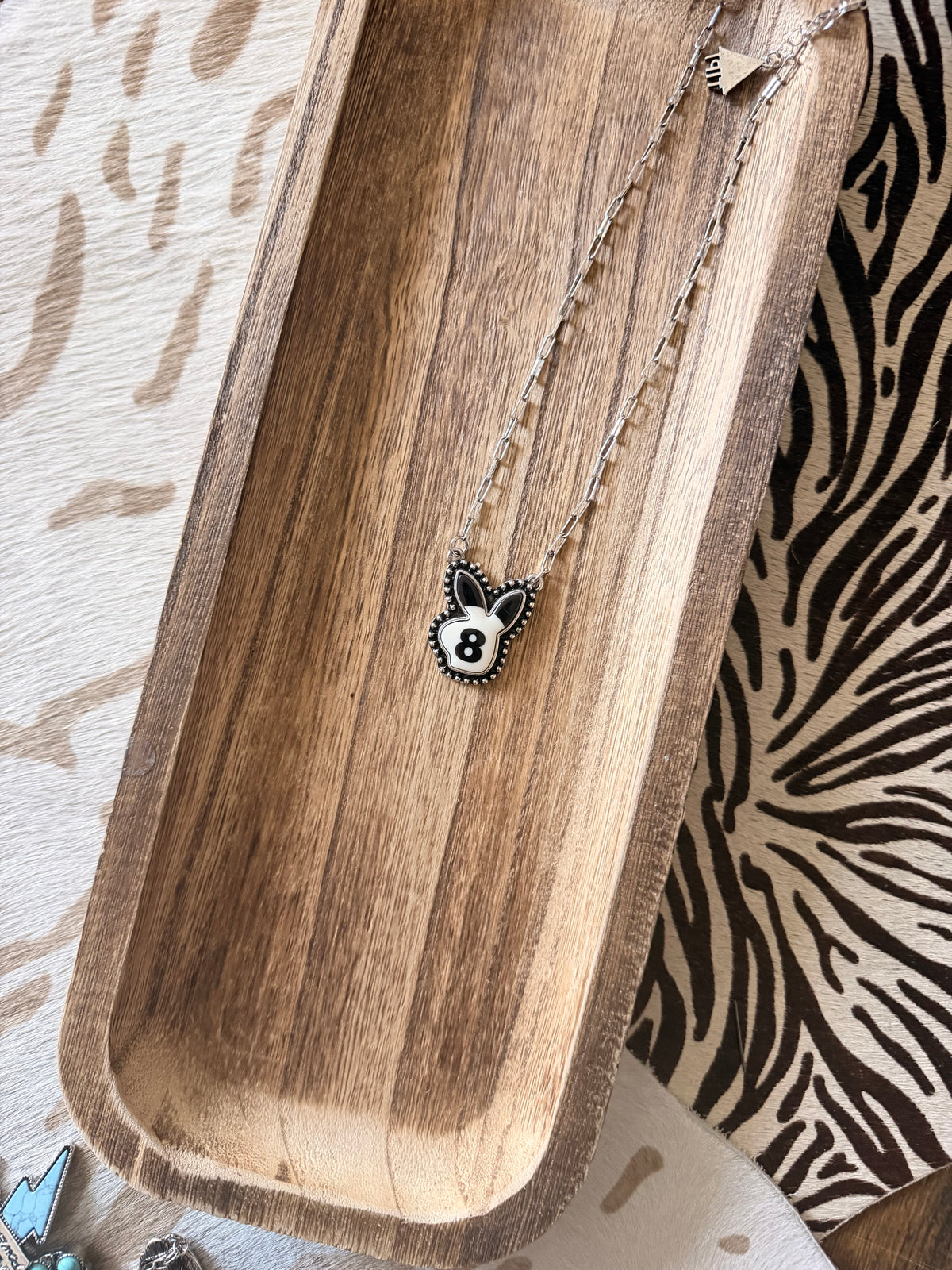 Bunny 8 Ball Necklace