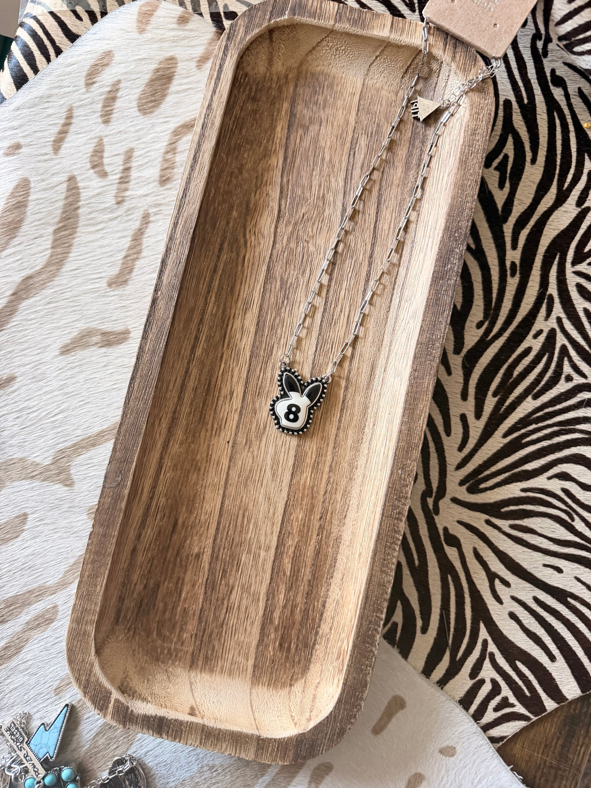 Bunny 8 Ball Necklace