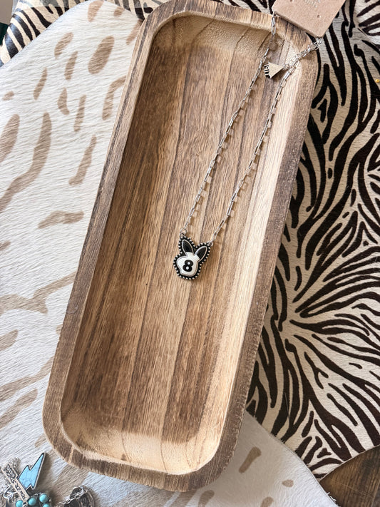 Bunny 8 Ball Necklace