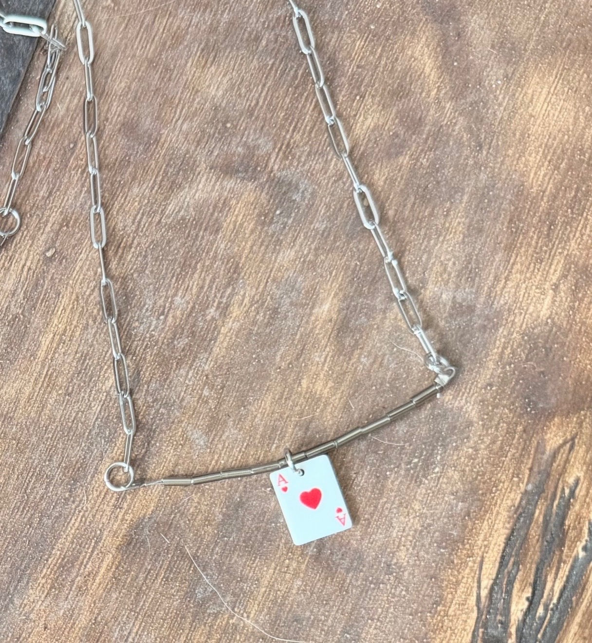 Red Card Necklace