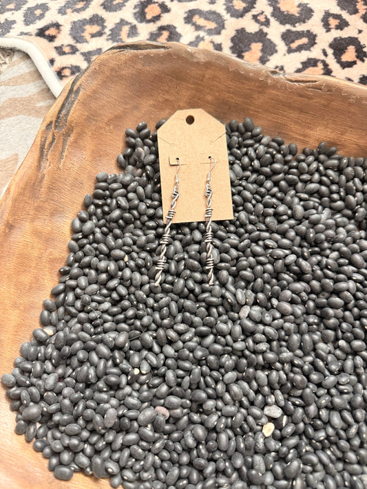 Barbwire Drop Earrings