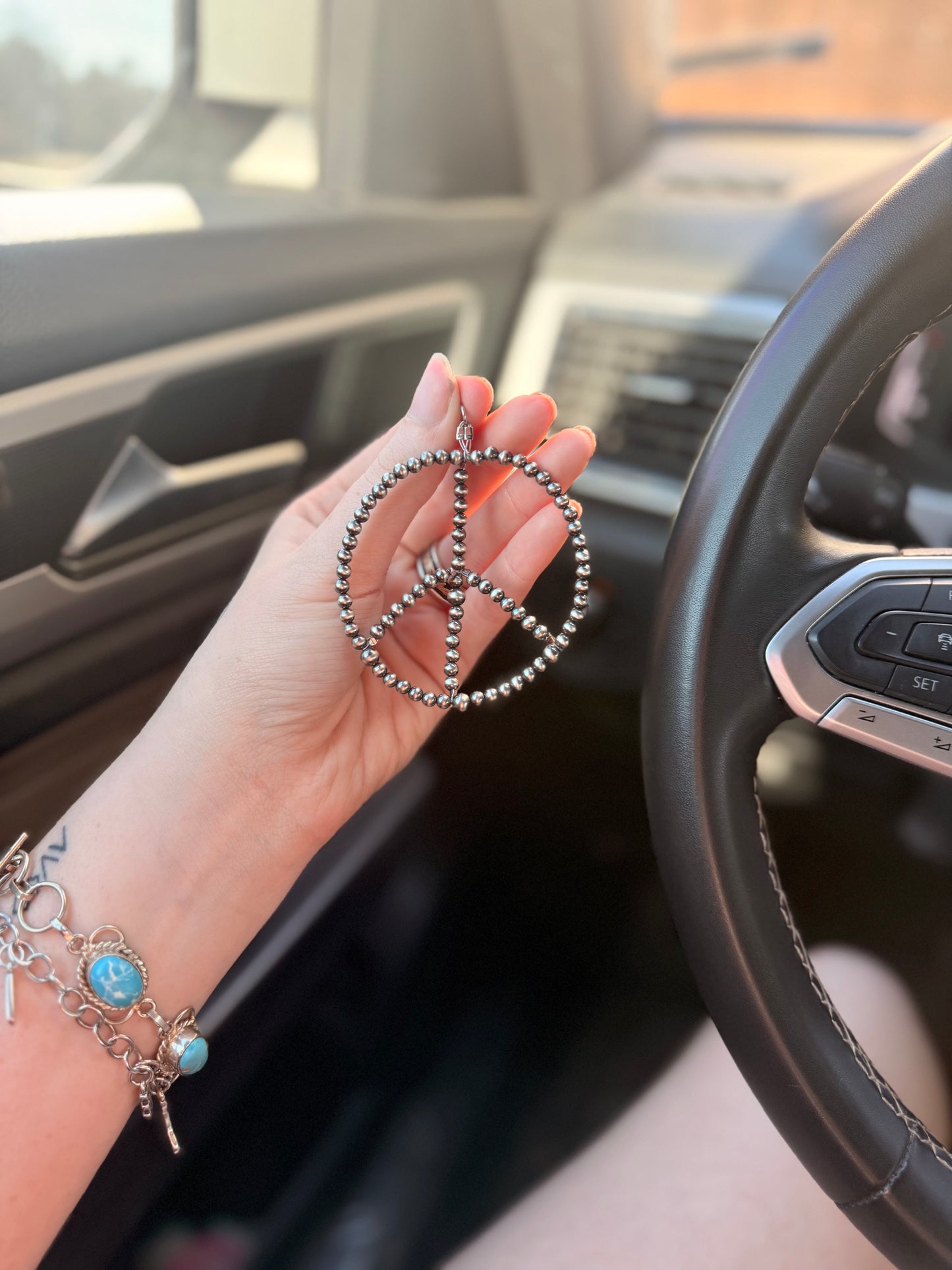 (Authentic) Peace Sign Charm