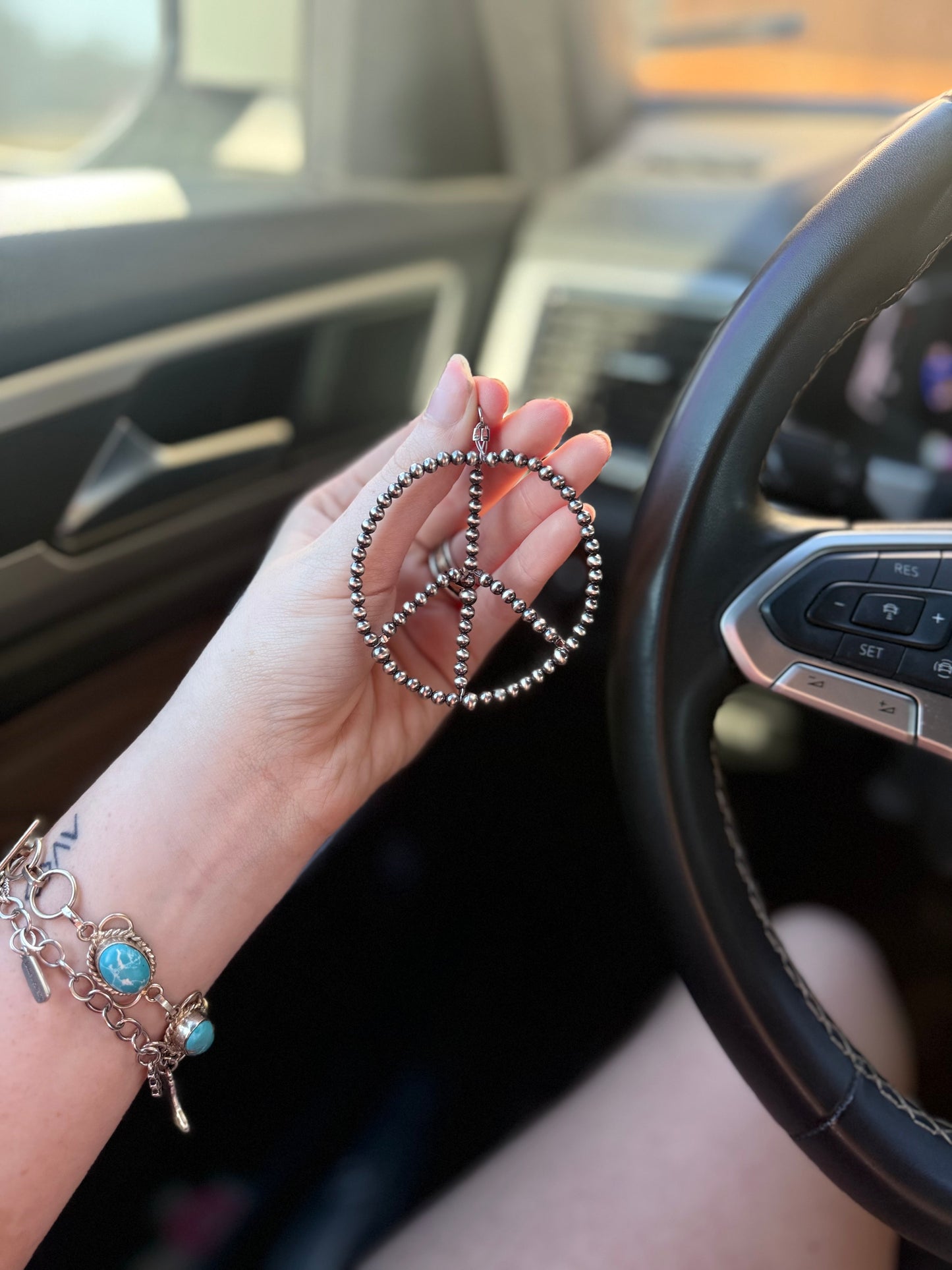 (Authentic) Peace Sign Charm