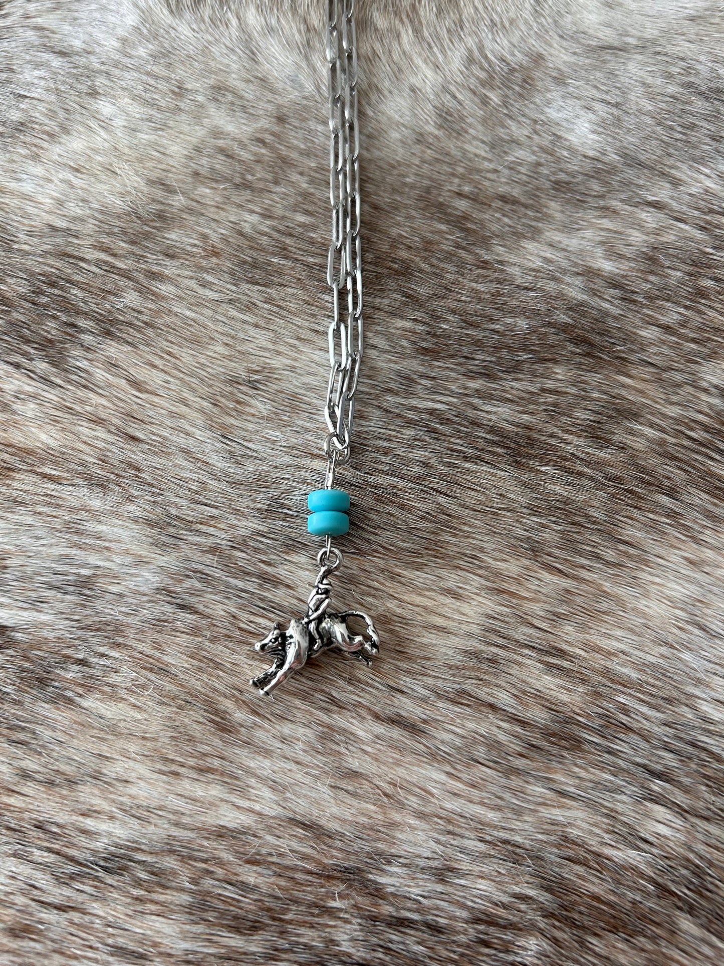 Buckin Bulls Necklace