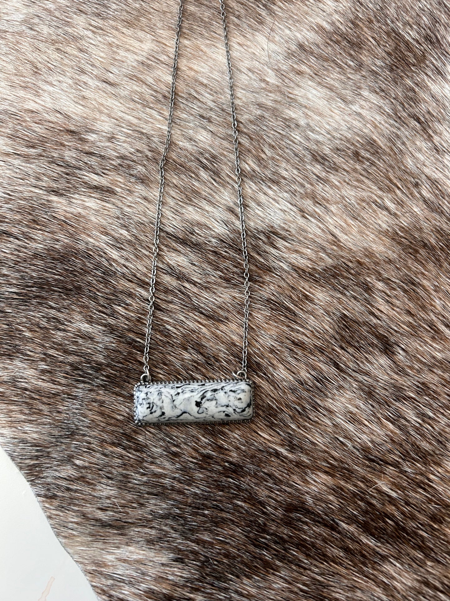 Bar Brand Necklace