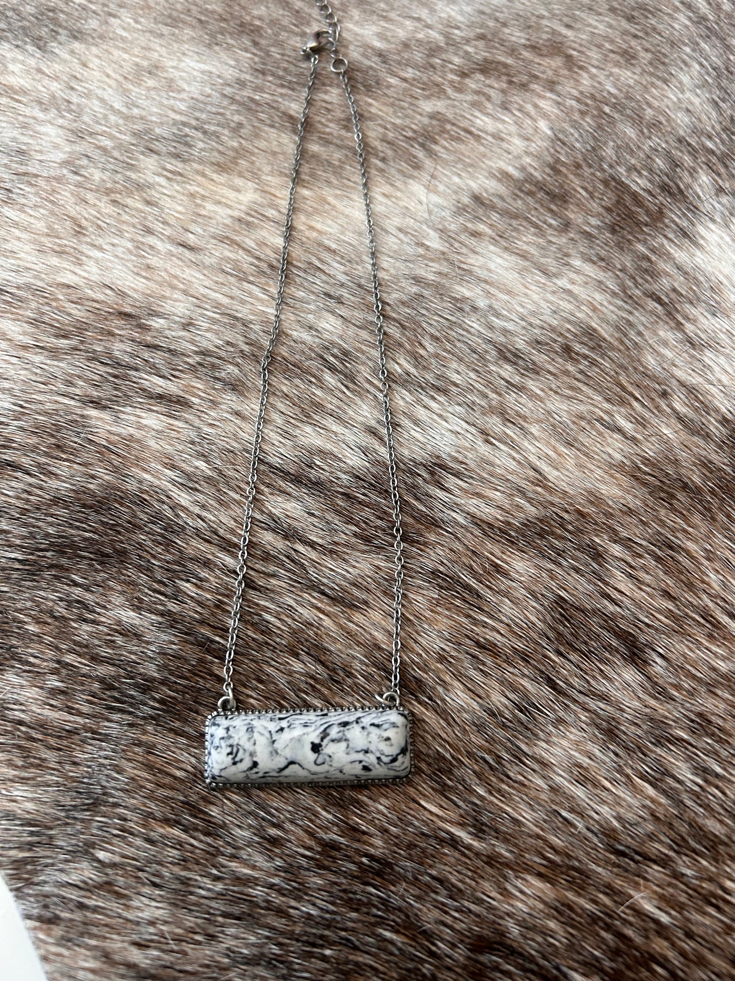 Bar Brand Necklace