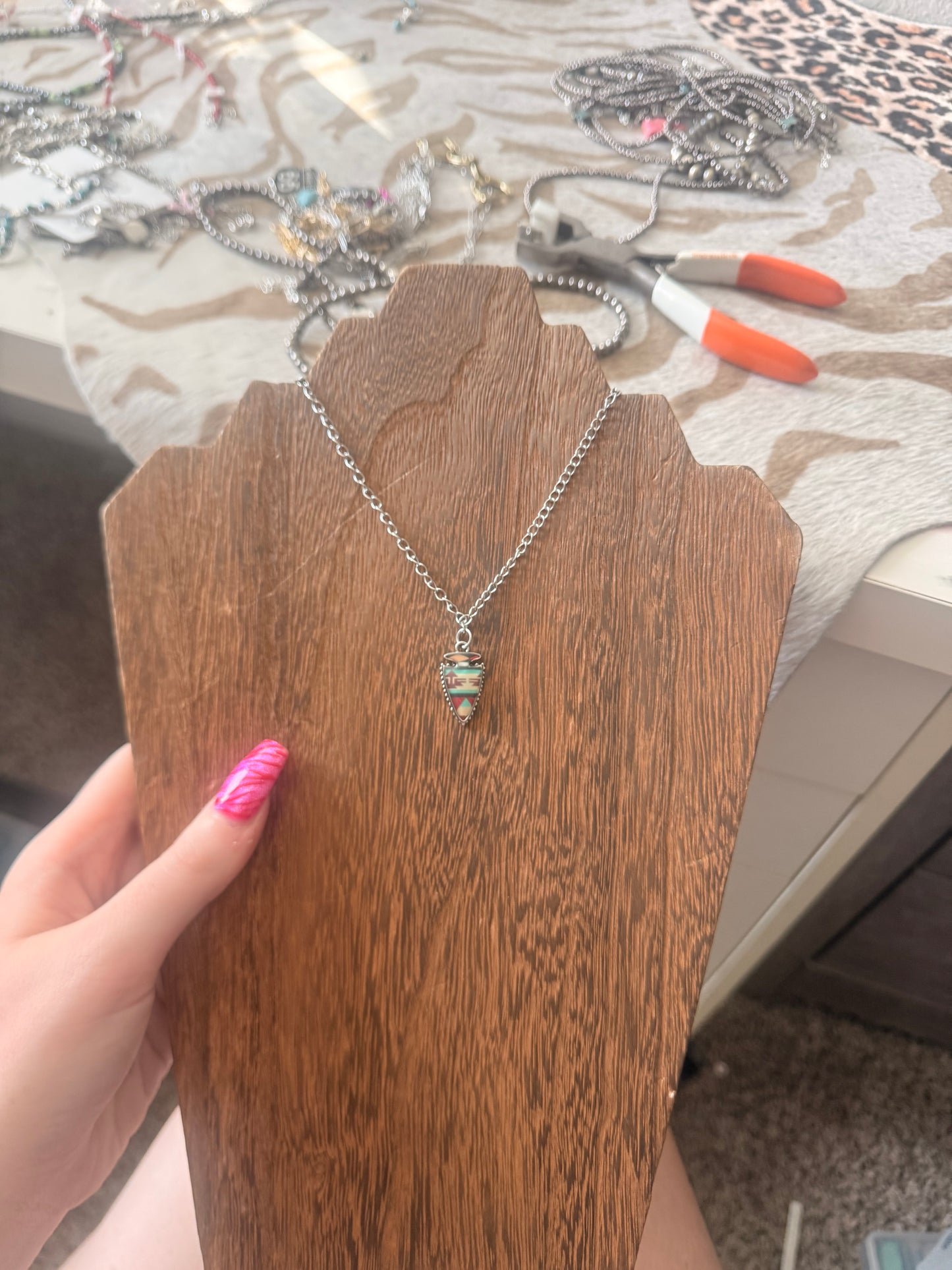 Arrowhead necklace