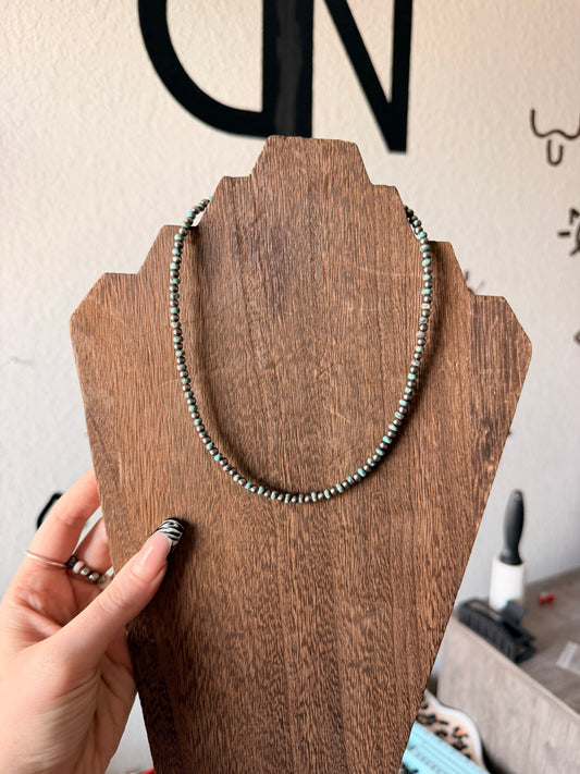 16 Inch Turquoise Necklace