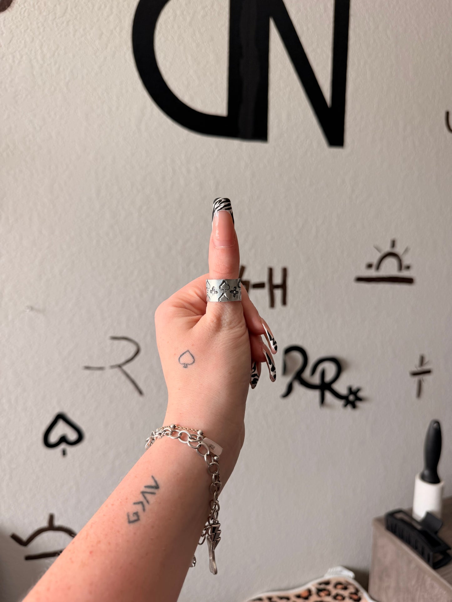 Spade Zia Ring