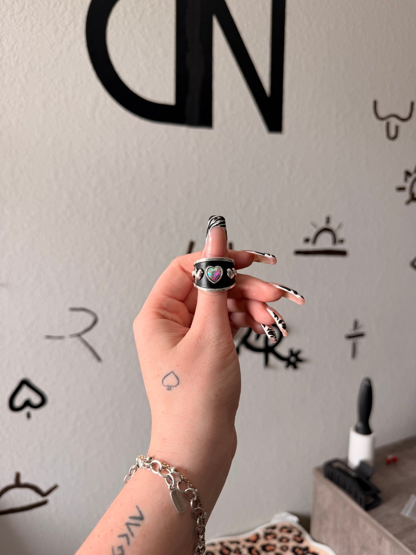 Heart Stretchy Ring