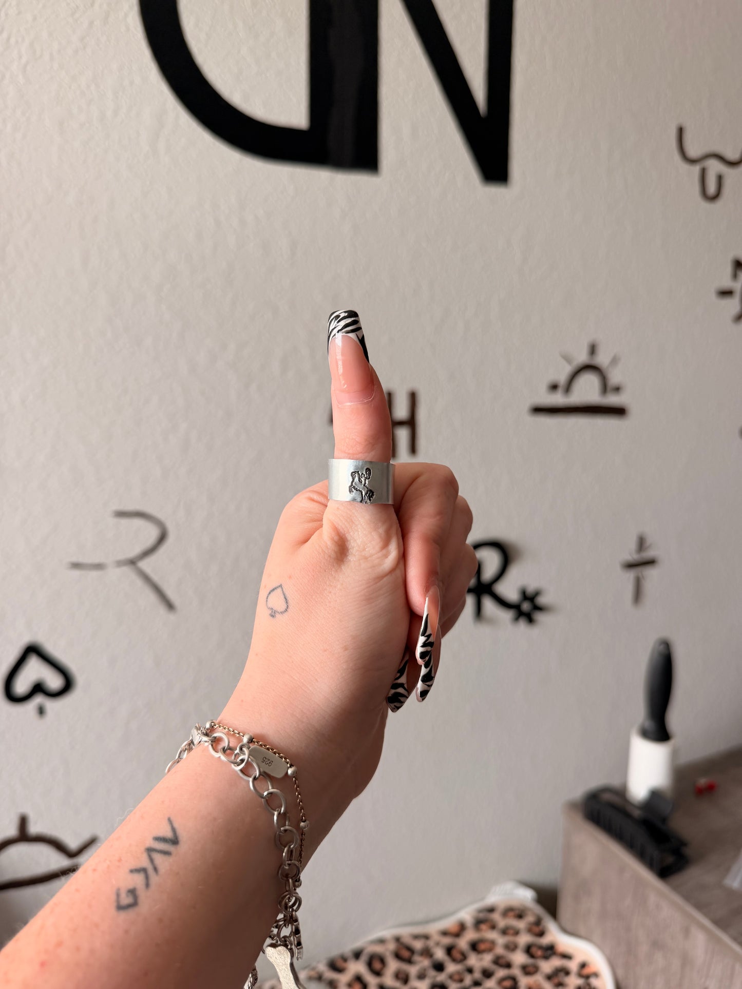 Bronc Metal Rings