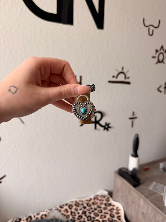 Heart Lock Ring
