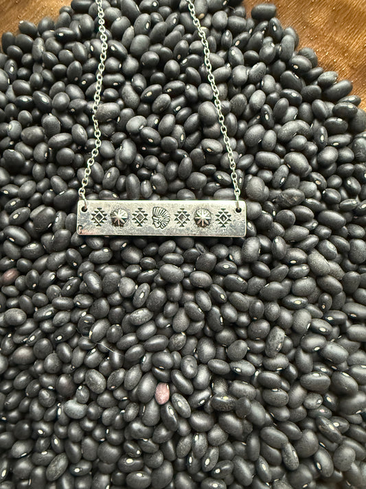 Metal Bar Necklace