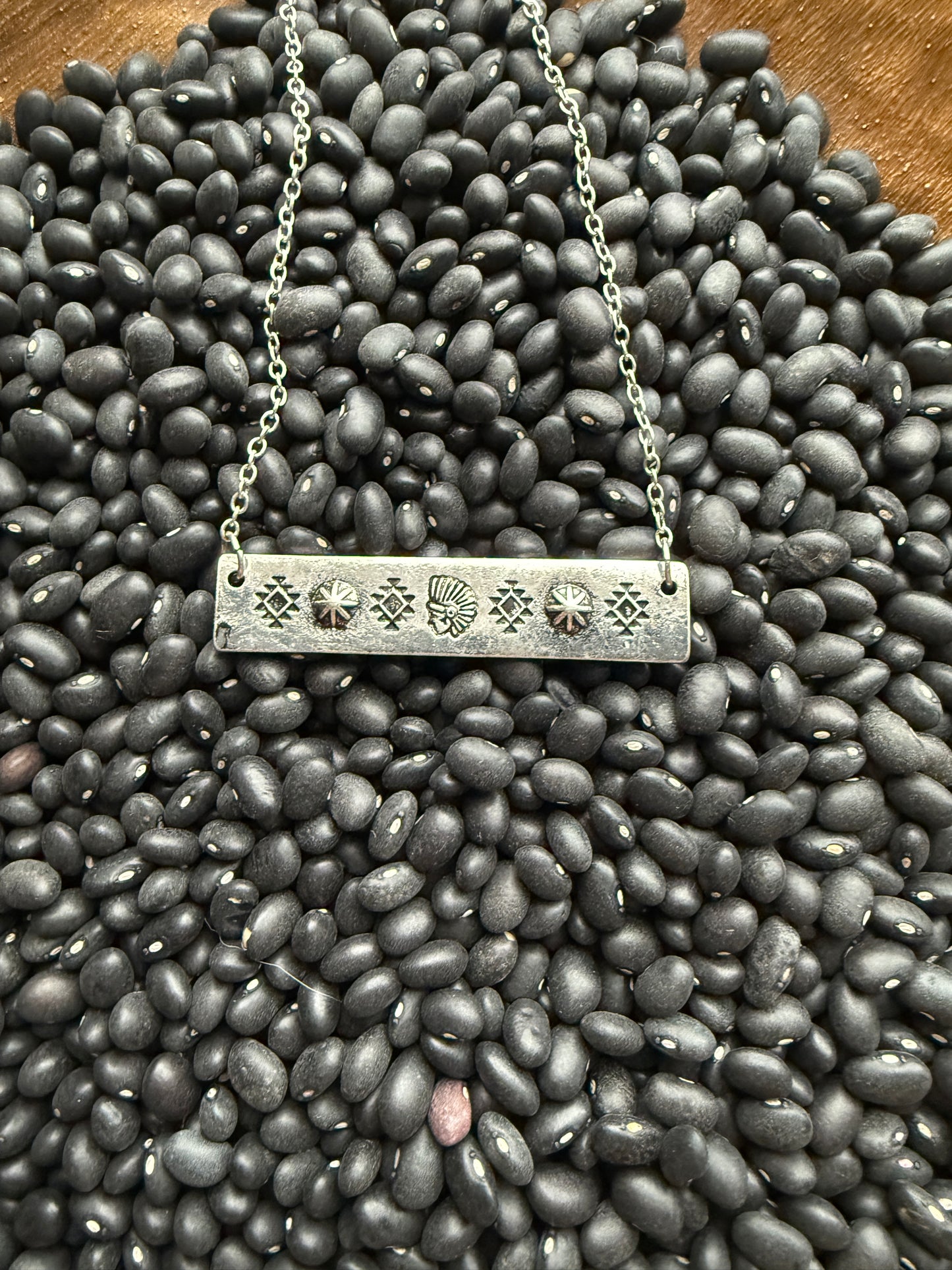 Metal Bar Necklace