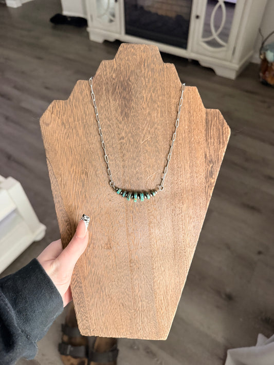 Big & Small Bar Necklace