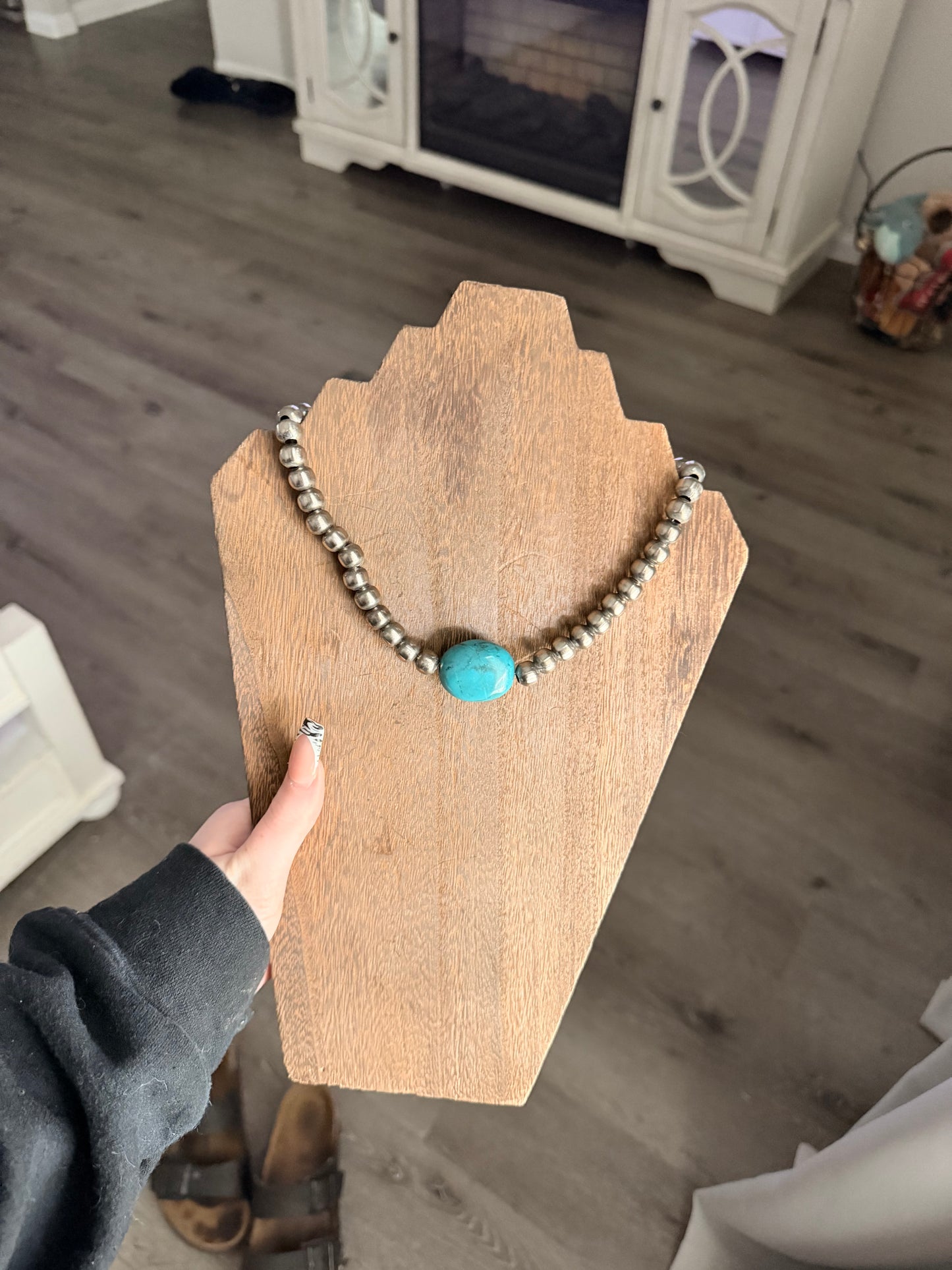 Chunky Turquoise Necklace