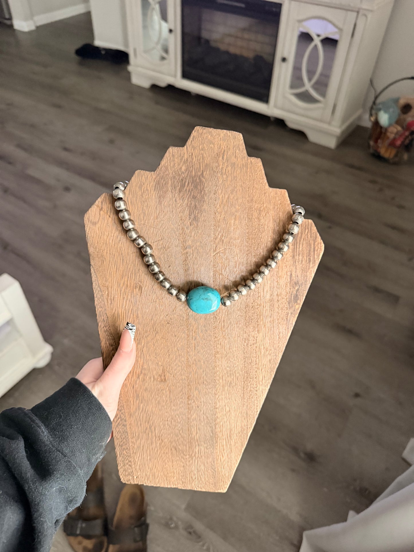 Chunky Turquoise Necklace